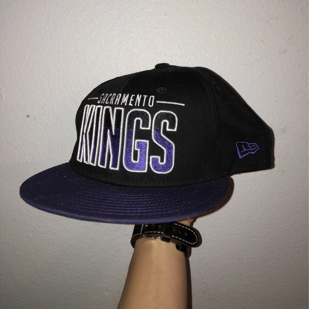 Y2K VINTAGE OLD LOGO Sacramento Kings Snapback Hat